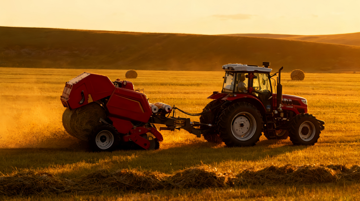 Application scenarios of 9YG-1.0C round baler