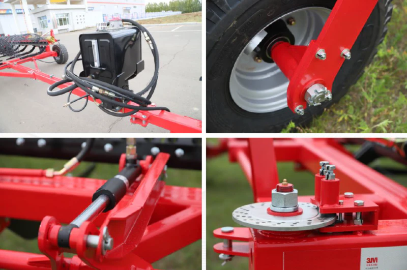 Close-up of core components