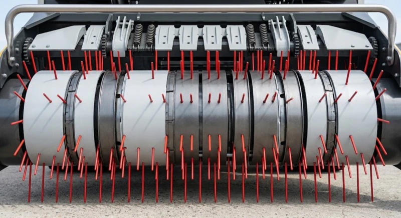 Heavy-duty machinery component detail 2