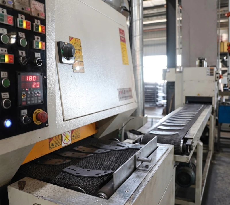 Real scene from the state-of-the-art manufacturing factory producing the heavy-duty 9YF-2200S square baler